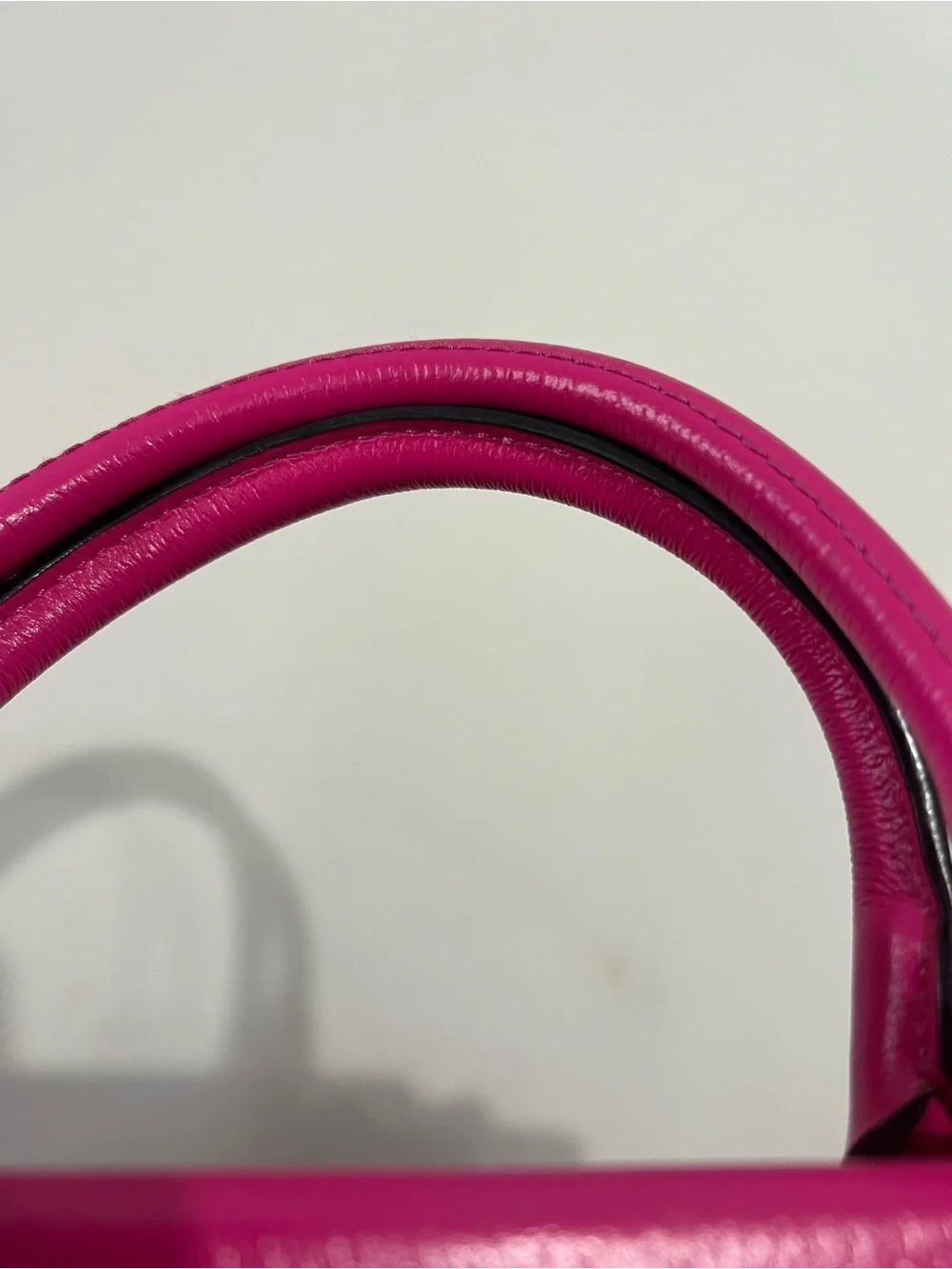 kate spade Hot Pink Pebbled Leather Satchel